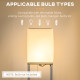 Modern Floor Lamp with Shelves, 3 Layer Shelf Tall Standing Lamp with Fabric Lampshade, Pull Chain Switch for Living Room, Bedro