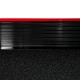 750W Folding Treadmill, 1-14km/h Electric Running Machine w/ Wheels, Safety Button, LED Monitor, Phone Holder for Home Office Jo