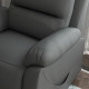 Electric Riser and Recliner for Elderly with 8 Vibration Massage, PU Leather Power Lift Recliner Chair for Living Room with Side