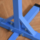 Height Adjustable Gymnastics Horizontal Bar for Kids, Children Junior Kip High Bar Fitness, Blue