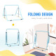 Kids Gymnastic Bar, with Adjustable Height, Foldable Horizontal Bars - Light Blue