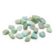 24x L Tumble Stones - Amazonite