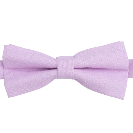 Plain Cotton Pre-Tied Bow Tie