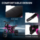 24V Electric Motorbike with Twist Grip Throttle, Music, Horn, 12&quot; Pneumatic Tyres, 16km/h Max Speed - Pink