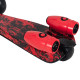 Kids Scooter, 3 Wheel Foldable Kick Scooter Adjustable Height w/ Flashing Wheels, Music, Water Spray for 3-6 Years, Red