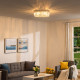 Crystal Ceiling Light Modern Chandeliers Stainless Steel Pendant Lights with Crystal Decorations for Living Room Bedroom Dining 