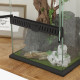 PawHut 40L Vivarium for Lizards, Frogs, Snakes, Turtles, Tortoises w/ Anti-Escape Design, Ventilation