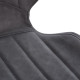 Dining Chairs Set of 2, PU Leather Upholstered Kitchen Chairs with Backs, Moulded Padded Seats and Steel Frame for Dining Room, 