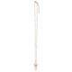 Rose Quartz Crystal Necklace Card