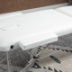 Foldable Massage Table Professional Salon SPA Facial Couch Bed White