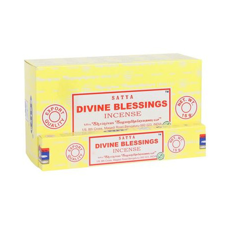 Divine Blessings Satya Incense Sticks 15g Box Of Twelve Special Offer
