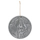 Silver Terracotta &#039;Apache&#039; Plaque By Lisa Parker