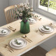 Four-Seater Farmhouse-Style Wooden Table