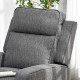 150° Electric Reclining Chair, with USB port and Footrest - Charcoal Grey