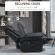 Power Lift Chair Recliner for Elderly, Electric Recliner Chair, Overstuffed Faux Leather Riser and Reclining Armchair with Remot