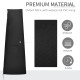Outsunny Garden Parasol Cover Waterproof Outdoor Cantilever Banana Umbrella Protector 300D Oxford Fabric 200 x 50/80 cm