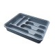 Large Cutlery Tray Plastic Drawer Organizer for Kitchen 38.5cm x 30.5cm - Random Colour