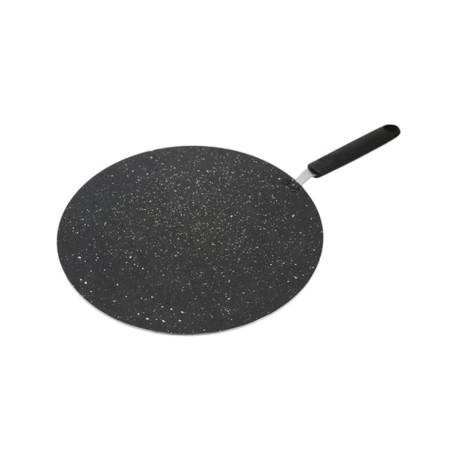Flat Roti Tawa Pan with Speckled Design 32 cm