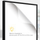 60 x 80cm Shirt Display Frame, with Inner Hook and Hanger - Black