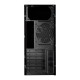 Antec VSK4000B U3/U2 ATX Case, 12cm Fan, USB 3.0, Black with Black Interior