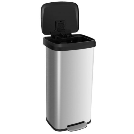 68L Step Trash Can with Soft Close Lid and Deodorizer Compartment