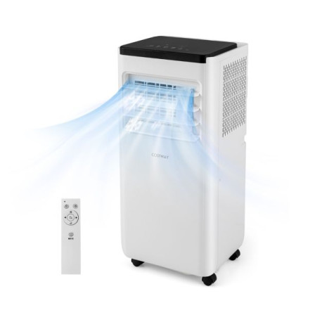 7000 BTU Portable Air Conditioner with Remote and Window Vent Kit