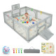Large Baby Playpen with Mat and Ocean balls