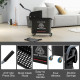 20L Mop Bucket on Wheels, with Water Separation Panel - Black