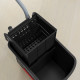 20L Mop Bucket on Wheels, with Water Separation Panel - Black