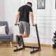 Dip Stand Station Heavy Duty Upper Body Workout Equipment Angled Grip for Triceps dips Pull Ups Push Ups for Home Gym Office, Bl