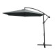 Grey Cantilever Parasol &amp; Fan Base