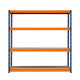 S-Rax 4 Shelf Racking - 180cm x 180cm x 60cm