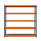 S-Rax 5 Shelf Racking - 180cm x 180cm x 60cm