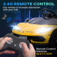 Lamborghini Licensed 12V kids Electric Car w/ Butterfly Doors, Remote, Music, Horn, Suspension - Yellow