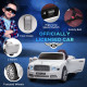 Bentley Mulsanne Licensed Kids Electric Ride-On Car, with Remote Control. LED lights, Music - White