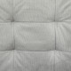 Modern 2 Seater Sofa with Hidden Storage, 117cm Tufted Cotton Couch with Wood Legs, Compact Loveseat for Living Room, Kitchen, L