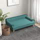 PawHut Dog Sofa, with Wooden Legs, Water-Resistant Fabric, for Medium &amp; Large Dogs - Green