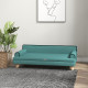 PawHut Dog Sofa, with Wooden Legs, Water-Resistant Fabric, for Medium &amp; Large Dogs - Green