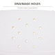 Height Adjustable Bath Stool, Aluminium Shower Stool with Non-Slip Pads for Elderly, Disabled, Seniors, Pregnant, White