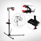 Bike Repair Stand Workstation, Bicycle Maintenance Workstand, Height Adjustable, with Tool Tray &amp; 360° Rotating Adjustable Clamp