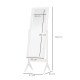Freestanding Dressing Mirror Bedroom Tall Adjustable Angle 148x47cm White