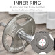 Set of 2 Cast Iron Weight Plates for 2&quot;/5cm Hole Dumbbell Handle Bar, Barbell Weight 2 x 10kg