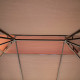 Outsunny 3 x 4m Aluminium Garden Gazebo, Marquee Canopy Shelter Pavilion Party Tent with Nets and Curtains for Garden and Deck, 