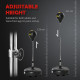 Punching Bag with Stand, Free Standing Boxing Bag Set, Speed Bag with Speedball Adjustable Height from 133cm to 151cm for Teens,