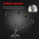 Punching Bag with Stand, Free Standing Boxing Bag Set, Speed Bag with Speedball Adjustable Height from 133cm to 151cm for Teens,