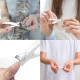 Extra Large Toe Nail Clippers Heavy Duty Professional Nail Clippers for Thick Nails - White