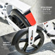 Folding Kick Scooter, Adjustable Ride On Scooter with 200mm Big Wheels and Double Shock Absorption, Urban Scooter for 14+ Teens 