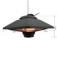 Outsunny Hanging Electric Patio Heater with 2 Power Settings, 1000/2000W Waterproof Ceiling Mounted Aluminium Halogen Infrared O