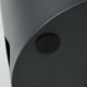 Freestanding Umbrella Stand for Hallway, Round Umbrella Basket with 4 Hooks and Drip Tray for Entryway, Dark Grey