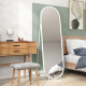 Two-Way Curved Full Length Mirror - White